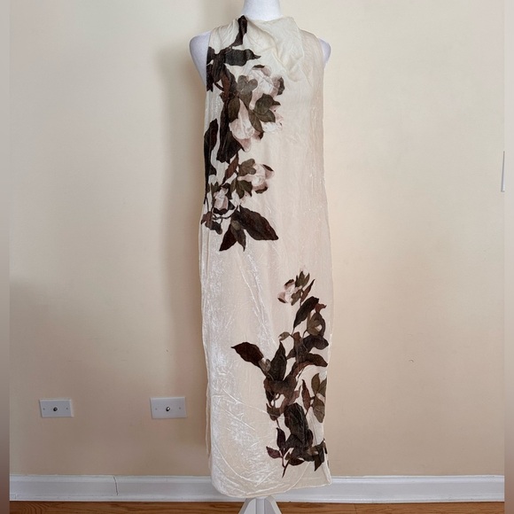 Vince Lisianthus Cowl Neck Sleeveless Dress - Picture 5 of 10